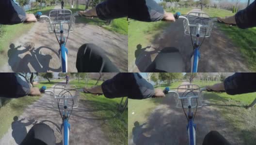 在伊兹密尔骑自行车高清在线视频素材下载