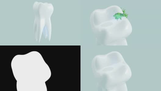牙科护理高清在线视频素材下载