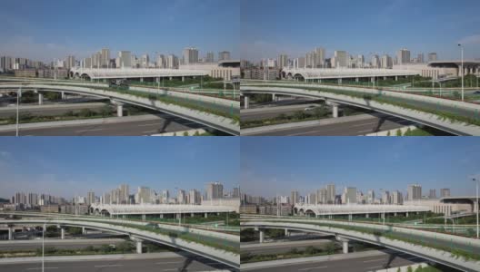 城市立交桥高清在线视频素材下载
