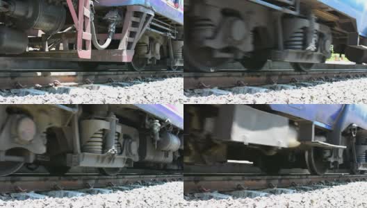 火车轮子高清在线视频素材下载