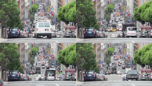 旧金山梅森街高清在线视频素材下载