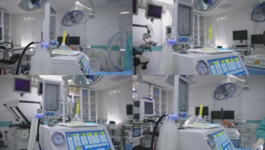 现代医疗设备。新型临床外科手术电器。临床专业技术。高清在线视频素材下载