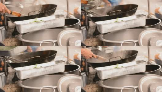 Stir-fired蔬菜高清在线视频素材下载