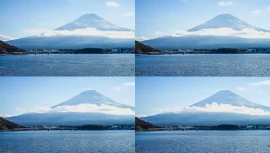 日本的富士山高清在线视频素材下载
