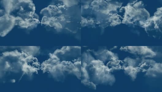 覆盖上半部分的无限云- series_clouds_G24(可循环)高清在线视频素材下载