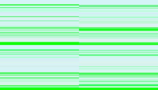 抽象的视频线在水平运动与颜色绿色在白色的背景高清在线视频素材下载