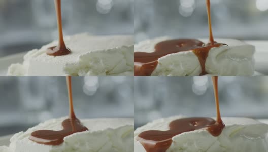 焦糖冰淇淋高清在线视频素材下载