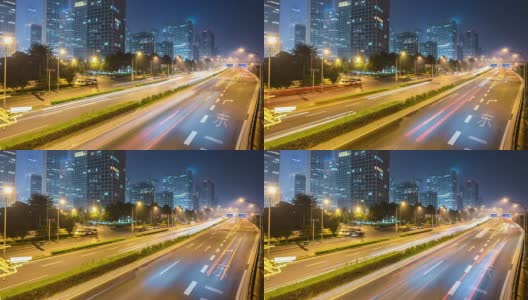 高速穿越城市高清在线视频素材下载