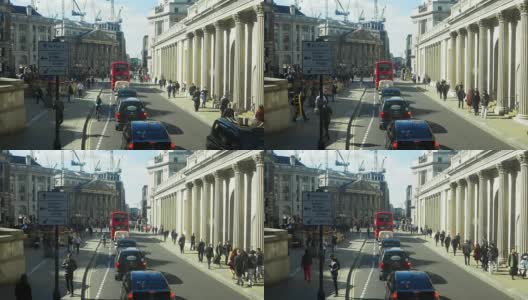 伦敦银行和伦敦大厦(UHD)高清在线视频素材下载