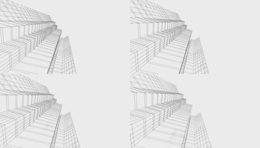 抽象的架构高清在线视频素材下载
