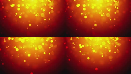 移动粒子-橙色/红色高清在线视频素材下载