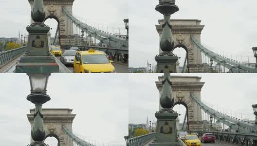 布达佩斯链桥高清在线视频素材下载