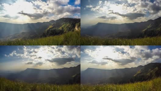 山，泰国泰伯克，时间流逝高清在线视频素材下载