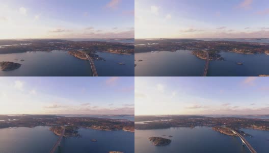 Marstrand日落时高清在线视频素材下载