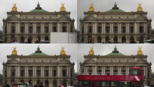 歌剧的时间流逝，巴黎高清在线视频素材下载