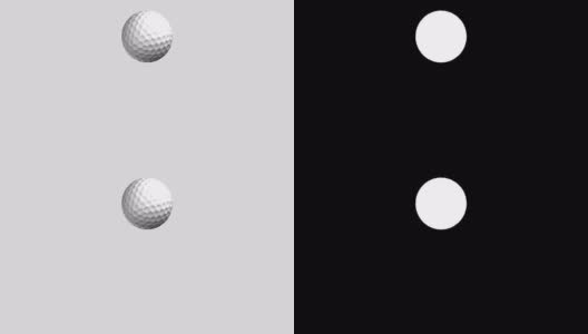 高尔夫球跳环隔离光matte zg高清在线视频素材下载