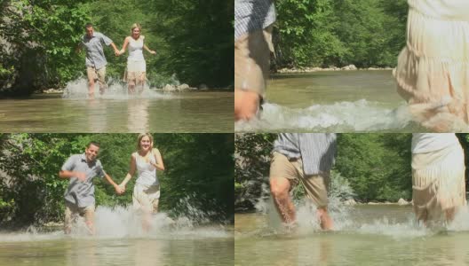 HD: Running Down The Creek高清在线视频素材下载