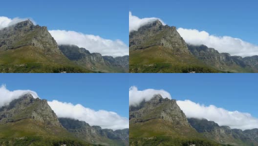 南非桌山上的云高清在线视频素材下载
