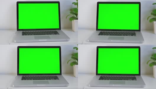 电脑笔记本绿屏，多莉拍高清在线视频素材下载