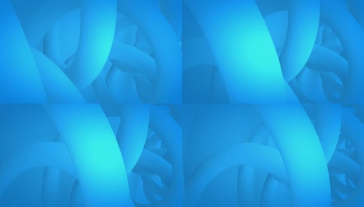 软蓝色曲线抽象(循环)高清动画高清在线视频素材下载