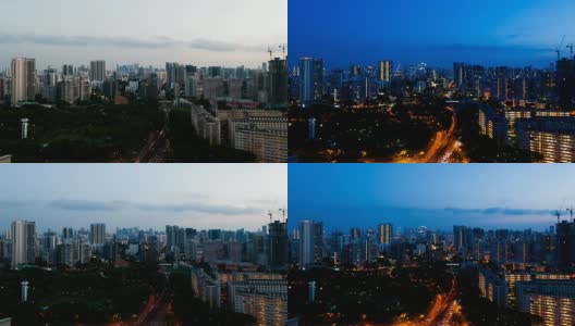 黄昏时分的新加坡市景高清在线视频素材下载