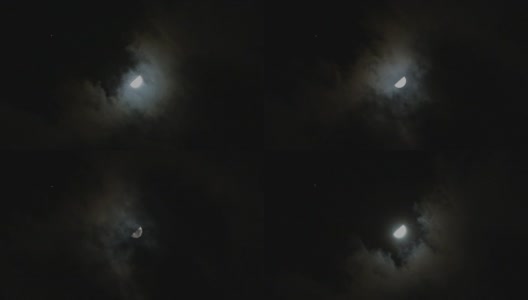 月亮在云高清在线视频素材下载
