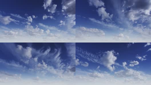 时间流逝cloudscape高清在线视频素材下载