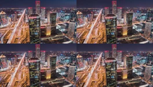 北京timelapse-skyline高清在线视频素材下载