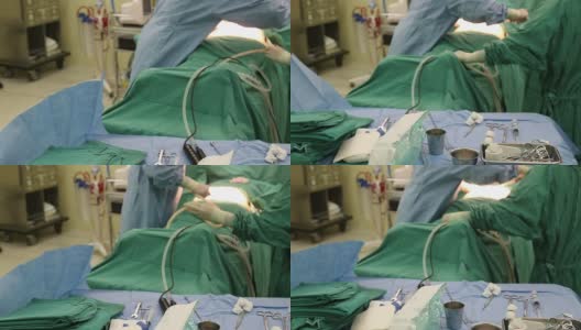 抽脂手术器械准备手术高清在线视频素材下载