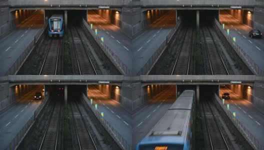 地铁隧道高清在线视频素材下载