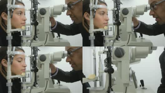 技术眼科检查高清在线视频素材下载