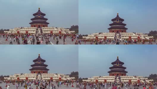 T/L潘天庙/中国北京高清在线视频素材下载