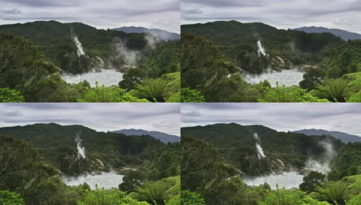 煎锅新西兰湖高清在线视频素材下载