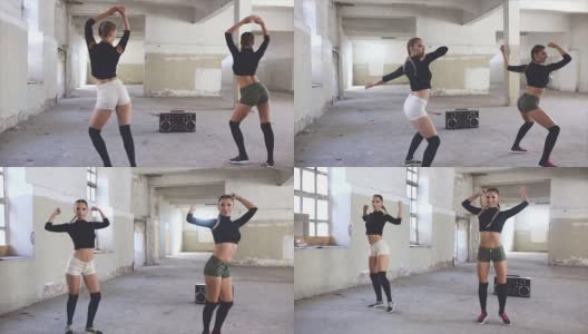 女街舞演员高清在线视频素材下载