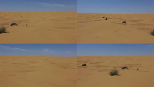 突尼斯的撒哈拉沙漠高清在线视频素材下载