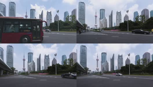 Downtown Traffic/Shang Hai, China高清在线视频素材下载