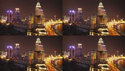高清实时视频，上海夜景高清在线视频素材下载