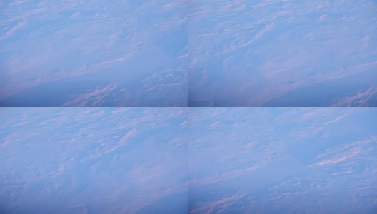 北极景观空中黄昏高清在线视频素材下载