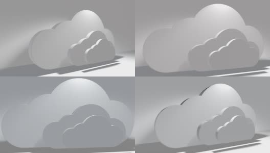 云计算物联网在线存储技术3D动画高清在线视频素材下载