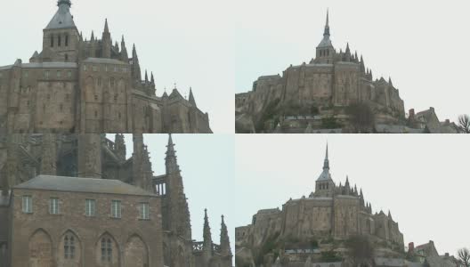 Mont-Saint-Michel(法国)高清在线视频素材下载