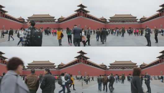 中国北京的紫禁城高清在线视频素材下载