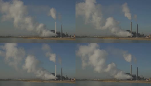 燃煤电厂高清在线视频素材下载