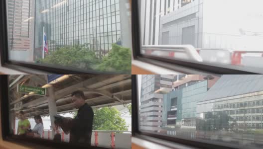从火车上看，BTS高清在线视频素材下载