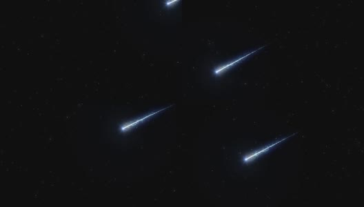 流星和彗星完整的细节高清在线视频素材下载