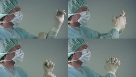 医学科学家“准备手术”高清在线视频素材下载
