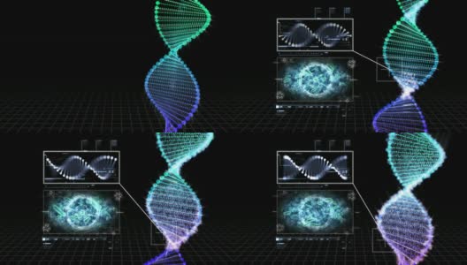 dna结构的研究高清在线视频素材下载