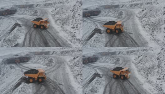 在煤矿工作高清在线视频素材下载