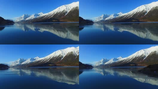 冉乌湖，西藏山水，西藏，中国。高清在线视频素材下载