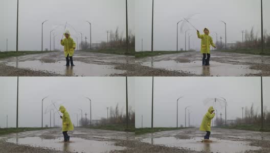 在下雨的时候高清在线视频素材下载