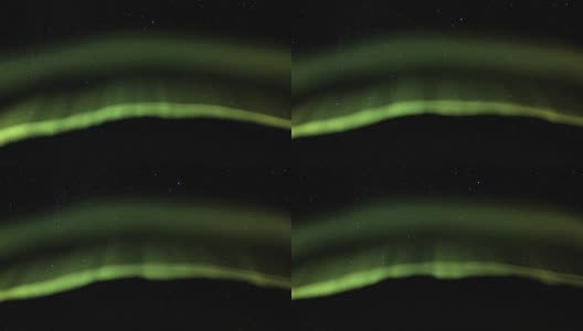 北极光和冰岛冬季夜晚的星星高清在线视频素材下载